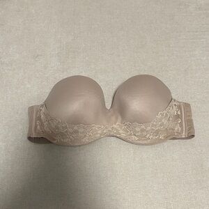 Victoria's Secret Lace Bandeau - Cream